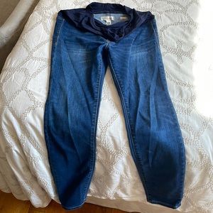 Madewell maternity skinny jeans